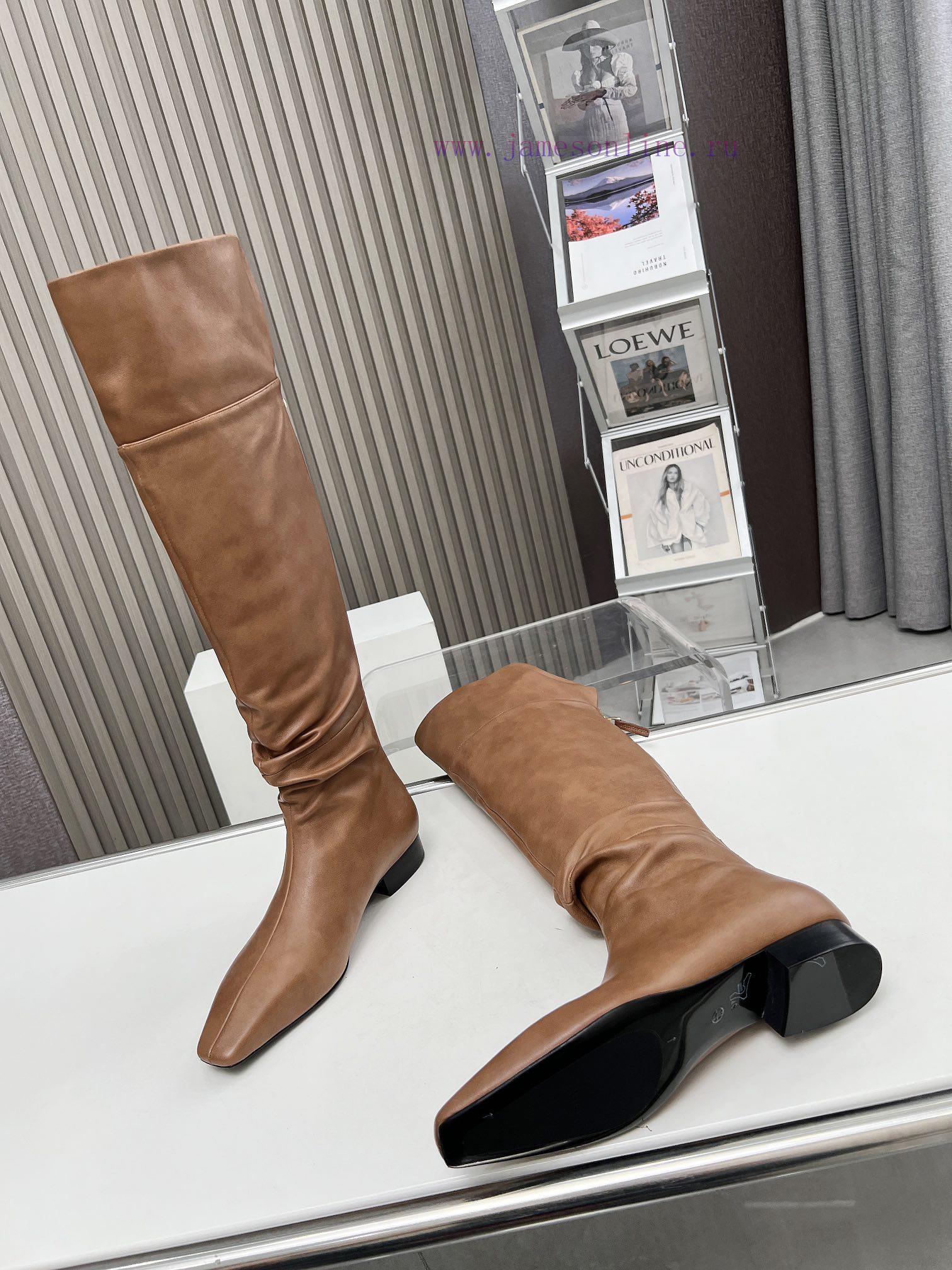 Top tier high-quality versionThe row minimalist ceiling Chelsea boots retro small pleated hi5qv6ke8d - Image 10