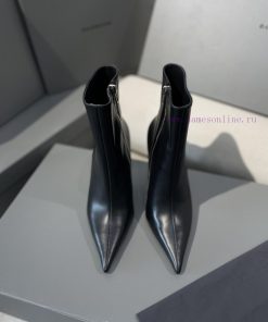 New BALENCIAGA pointed high-heeled cowhide high boots/short ankle bootsTop tier version ️️Thlli3zxu3
