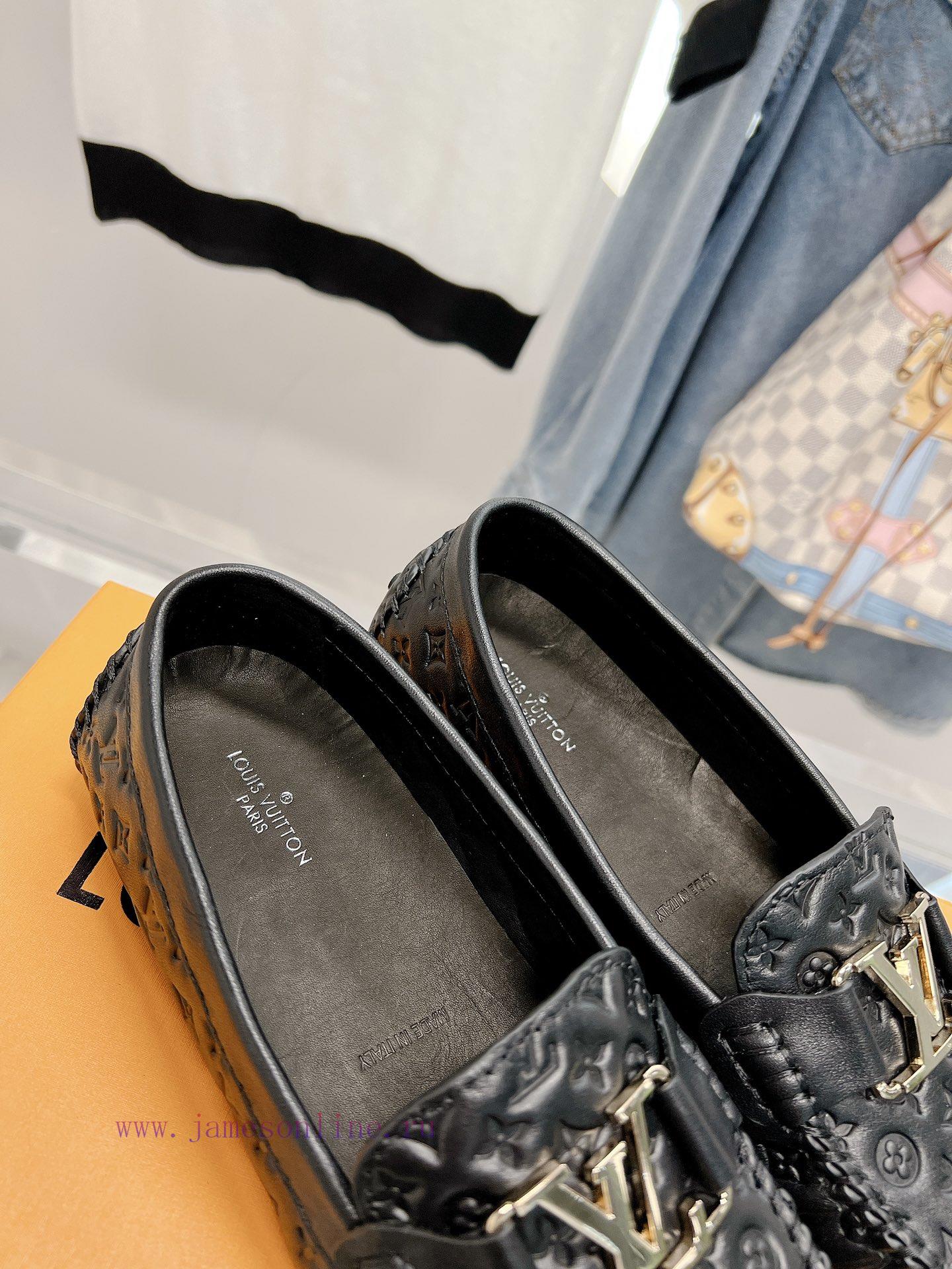 𝐋𝐨𝐮𝐢𝐬𝐕𝐮𝐢𝐭𝐭𝐨𝐧 Purchasing grade full new bean shoes, classic and versatile, exquisite oil edgedl08myn0 - Image 9