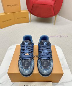 LV TRAINER sneakersThis LV Trainer sports shoe is a patchwork30mxkr74