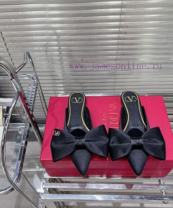 VALENTIN *~24 Spring/Summer Classic Bow Mill Sandals V Home's Eye Shining Classic, Popular ijxwt253d
