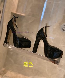 Valent * no hates the sky high waterproof platform pointed patent leather high heels, which 0kvtxrhh