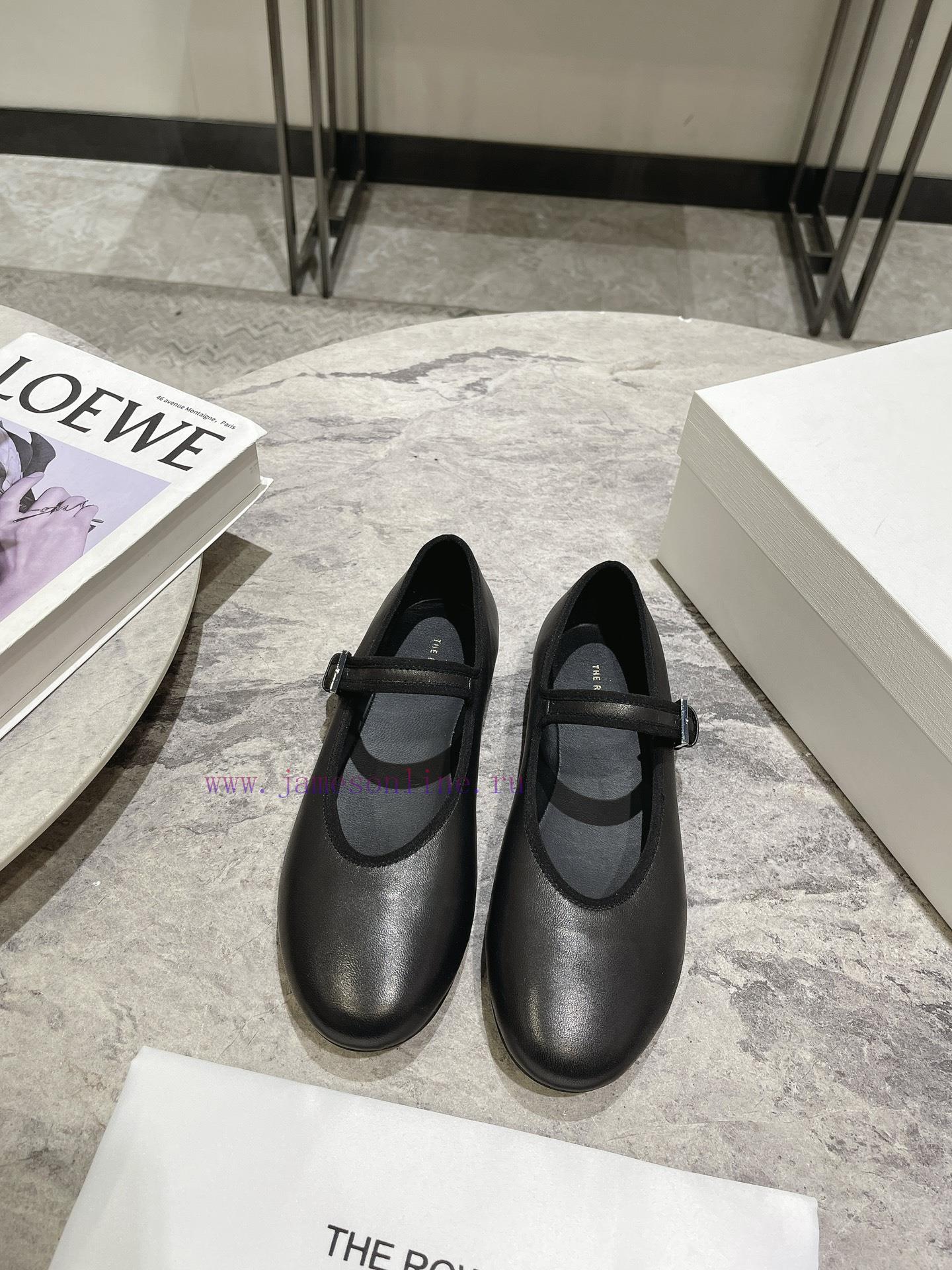 The row ss24 new arrival~THE ROW 24 new Mary Jane shoes, ultimate simplicity but full of tonhn1zbw0
