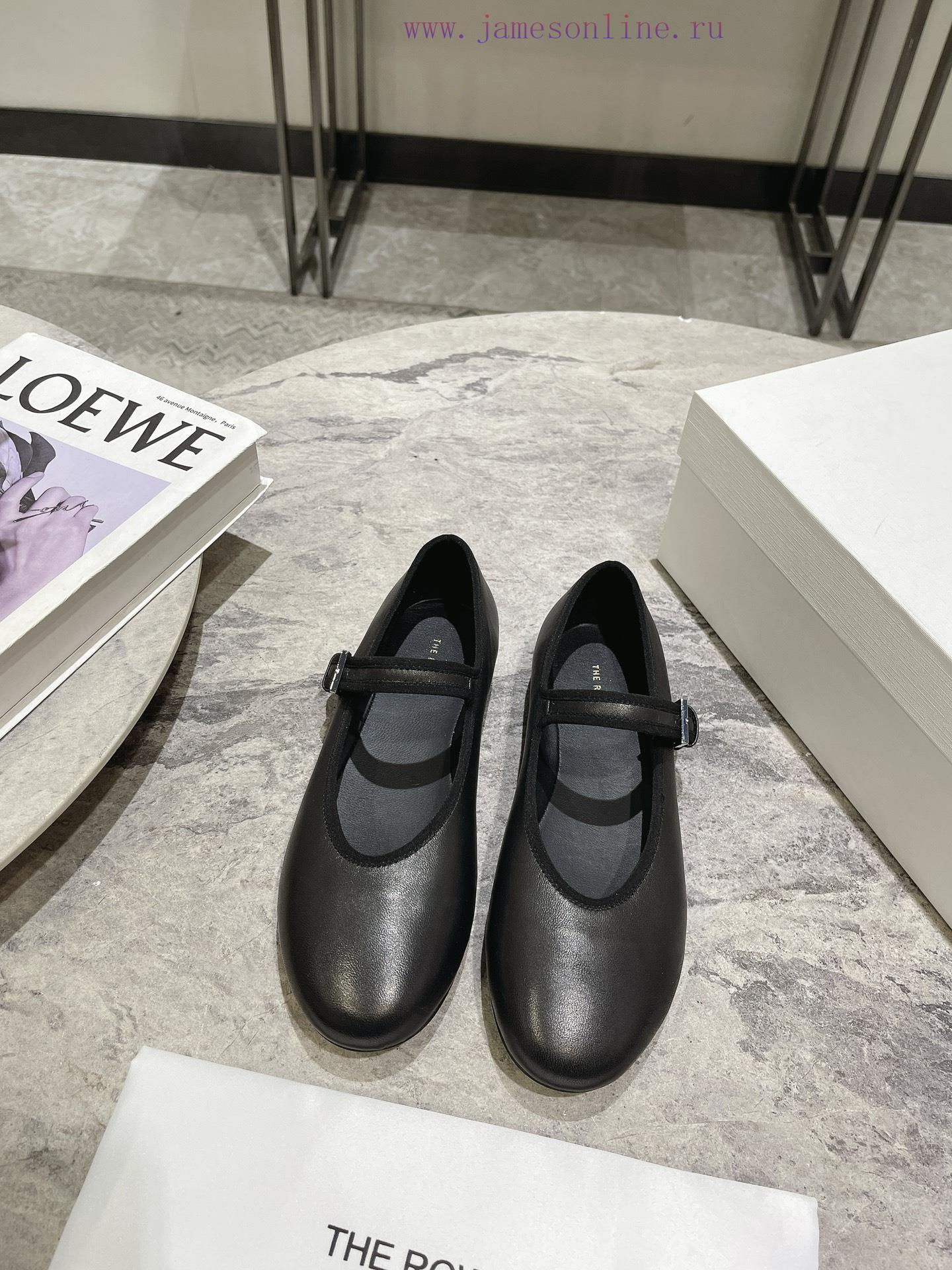 The row ss24 new arrival~THE ROW 24 new Mary Jane shoes, ultimate simplicity but full of tonhn1zbw0 - Image 2