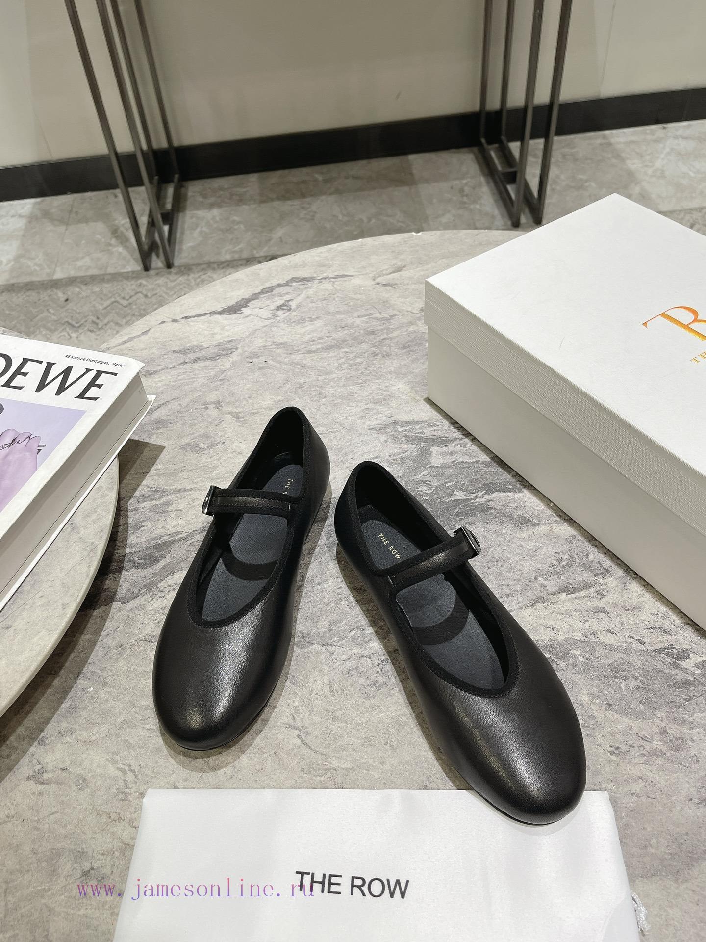 The row ss24 new arrival~THE ROW 24 new Mary Jane shoes, ultimate simplicity but full of tonhn1zbw0 - Image 3