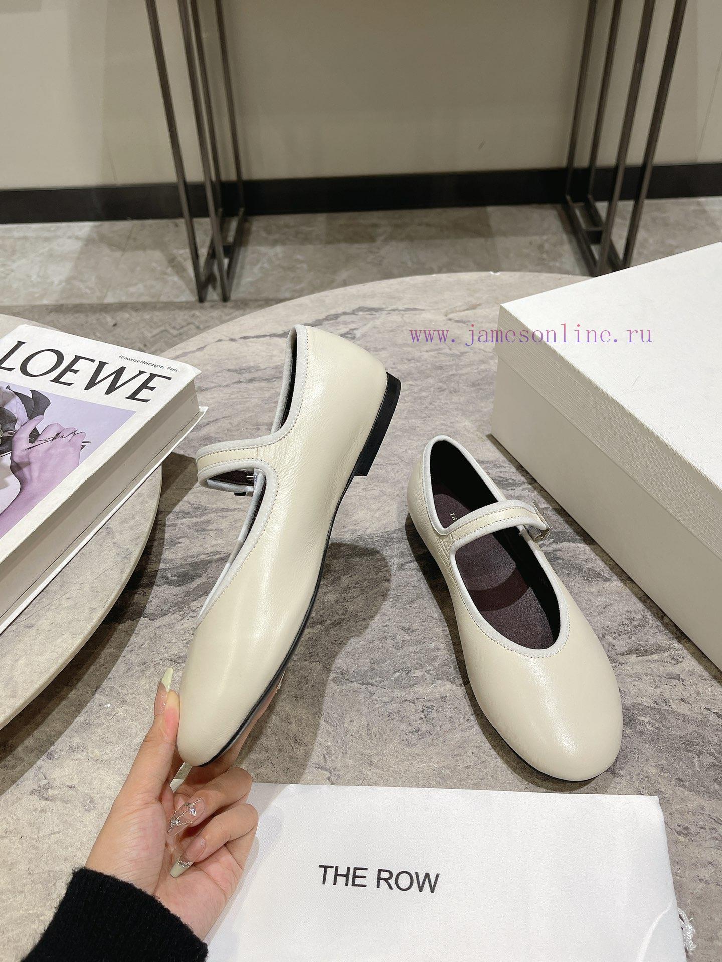 The row ss24 new arrival~THE ROW 24 new Mary Jane shoes, ultimate simplicity but full of tonwjgv9pv - Image 4