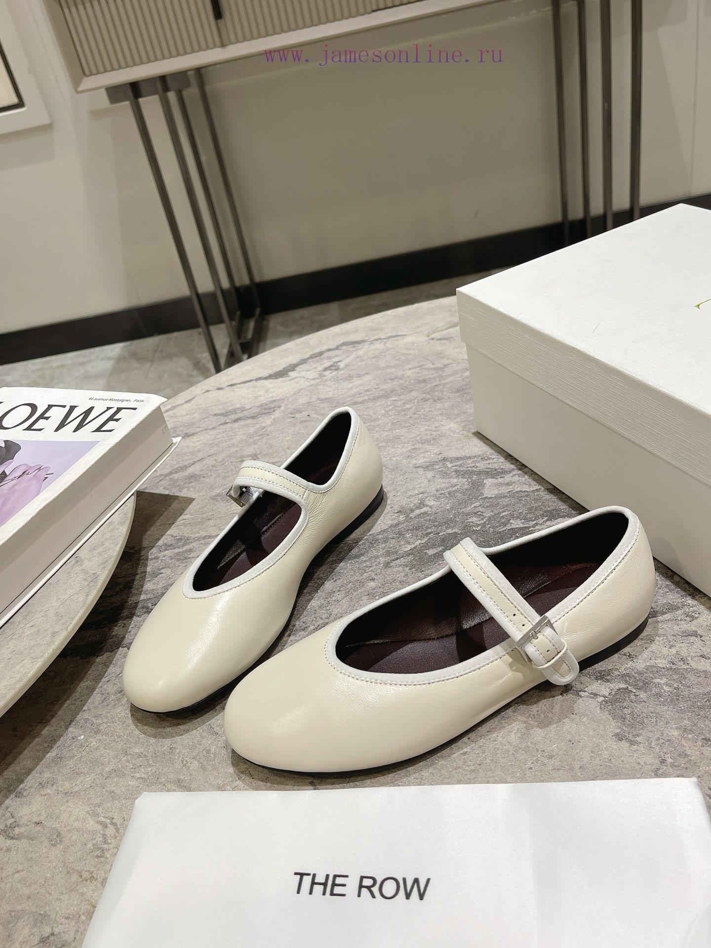 The row ss24 new arrival~THE ROW 24 new Mary Jane shoes, ultimate simplicity but full of tonwjgv9pv - Image 5
