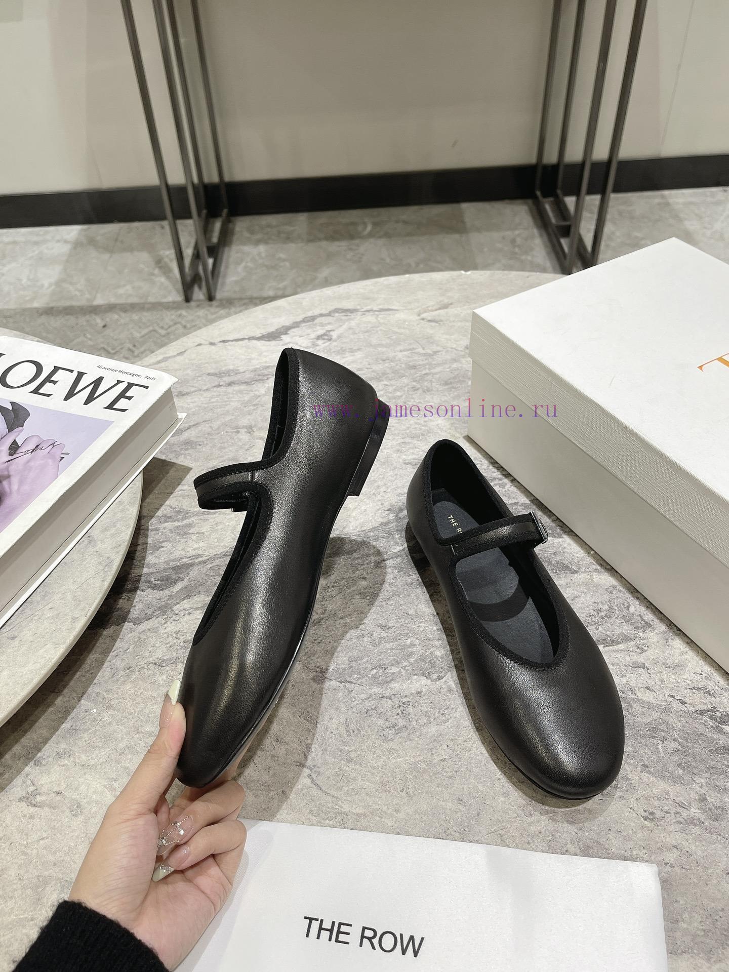 The row ss24 new arrival~THE ROW 24 new Mary Jane shoes, ultimate simplicity but full of tonhn1zbw0 - Image 5