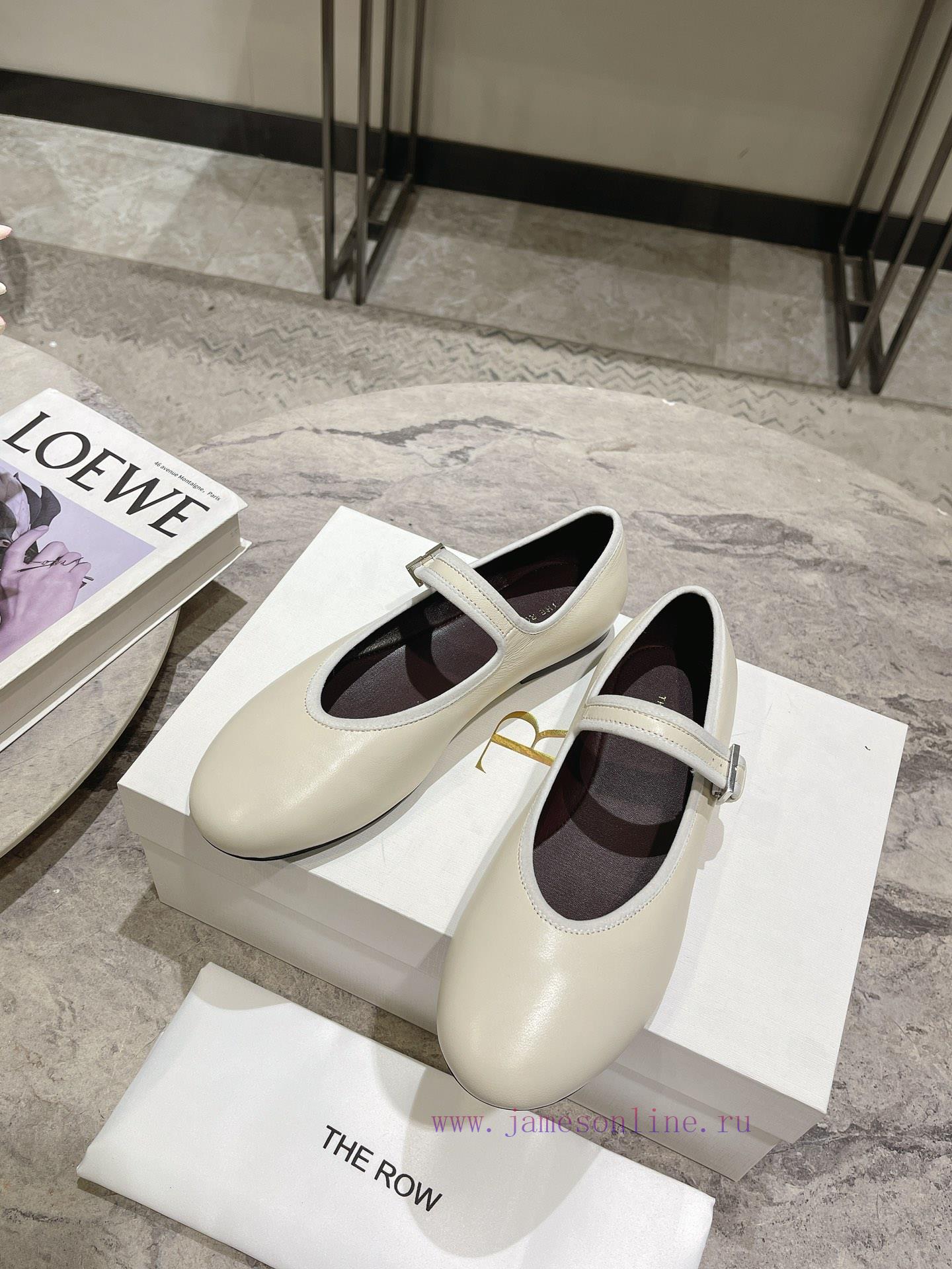 The row ss24 new arrival~THE ROW 24 new Mary Jane shoes, ultimate simplicity but full of tonwjgv9pv - Image 6