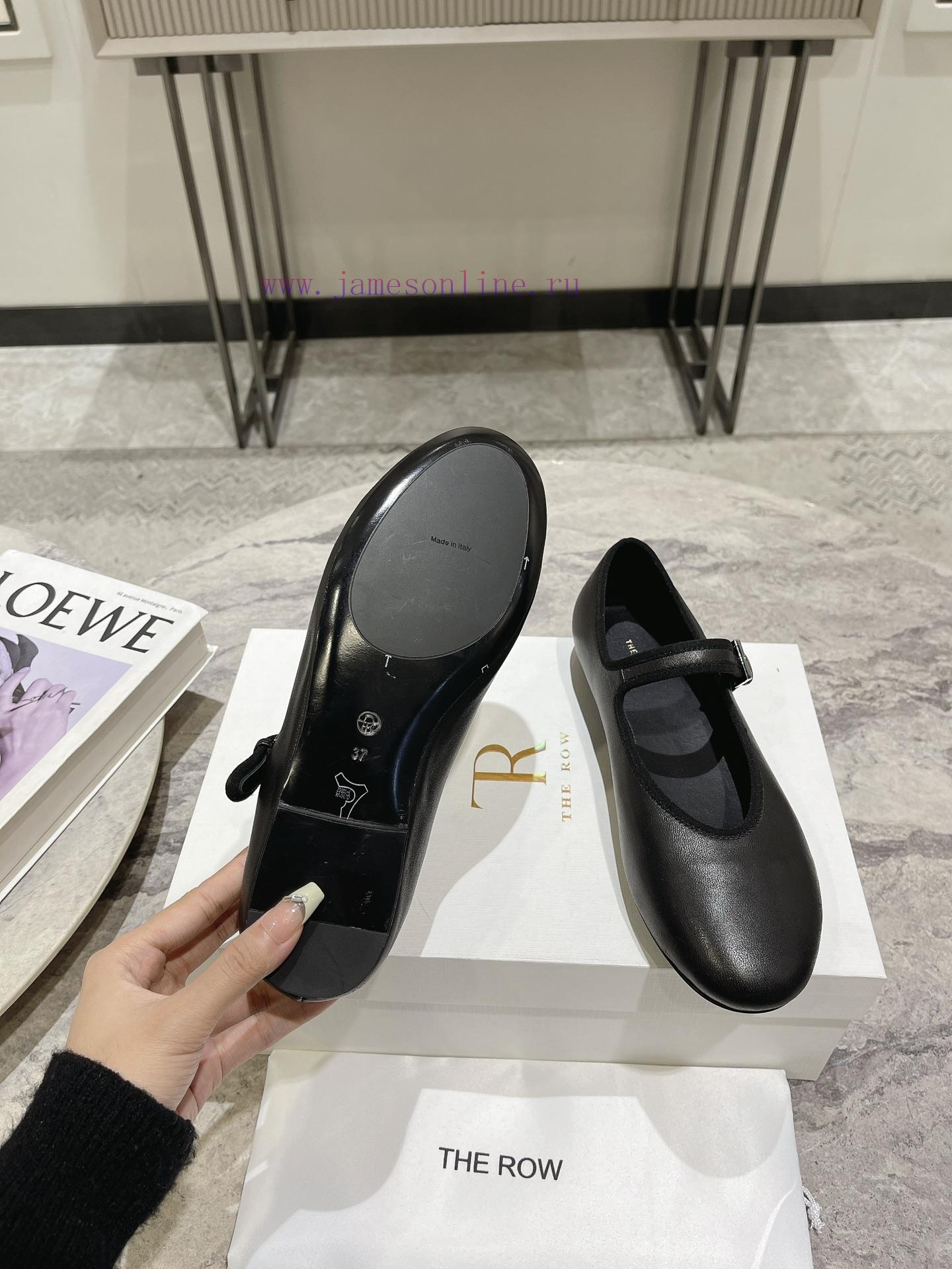 The row ss24 new arrival~THE ROW 24 new Mary Jane shoes, ultimate simplicity but full of tonhn1zbw0 - Image 9