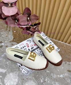Dolce&Gabbana Banner embossed fisherman's shoes——————————The style of D&G hemp bottom fishin8saoy6mn