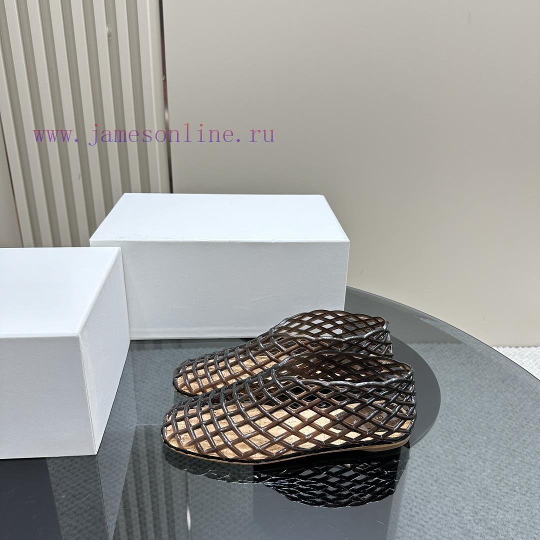 THE ROW24/Spring/Summer Jelly Sandals 🤎 Kendou Same Style ️️ Previous Minimalist Elegant Roub1yclyqf
