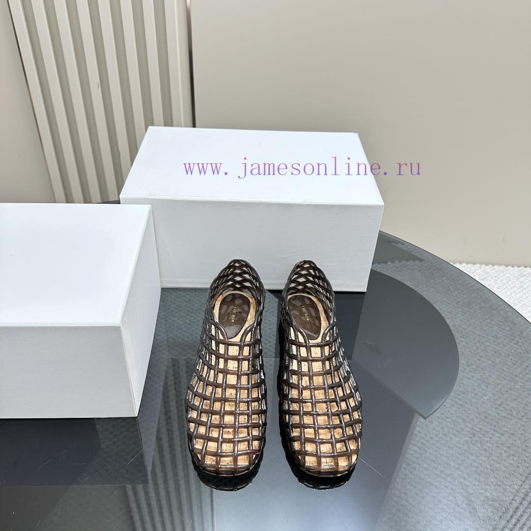 THE ROW24/Spring/Summer Jelly Sandals 🤎 Kendou Same Style ️️ Previous Minimalist Elegant Roub1yclyqf - Image 3