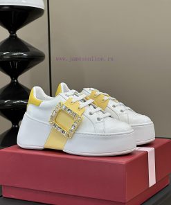 roger vivier ss24 new arrival-～The latest Viv's Skate diamond buckle thick soled casual shoe2vnmo3lu