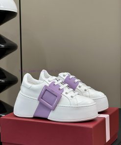 roger vivier ss24 new arrival-～The latest Viv's Skate diamond buckle thick soled casual shoezqy4ktfu