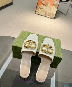 Gucci Home 2 New Flat Heel One Way Dragging Long term Production Recommended to Meimei Must k9zj7bip