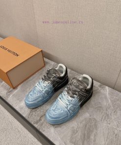 Two tone top-level couple styleLouis Vuitton LV Trainer sneakersAfter a month of demolition snvuo7mu