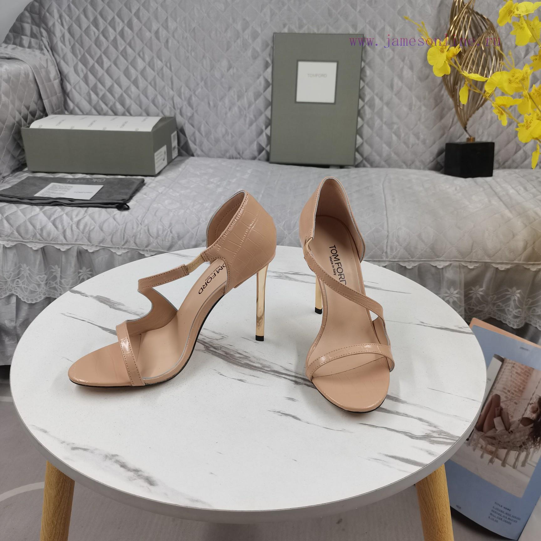 New Top Top TOM FORD2024 official website synchronizes new rear bag side empty sandalsPerfec209whe1a - Image 5