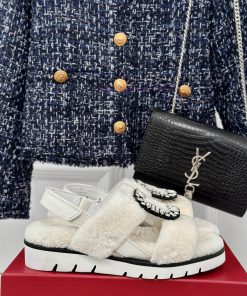 Roger Vivier/RV24s Autumn/Winter New ProductsThick bottom square buckle diamond buckle serieoaae9qeo