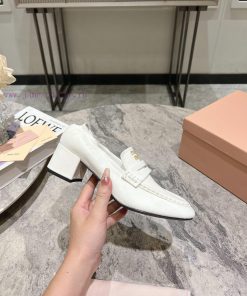 Flat bottomed middle heel 10MIUMIU 25 Spring/Summer Paris Fashion Show New Product Runway Stfx5icnwm