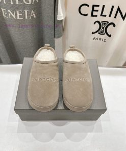 BALENCIAGA * Balenciaga 24ss Autumn/Winter New Wool Slippers Snow BootsOne of the must-have vegz1py6