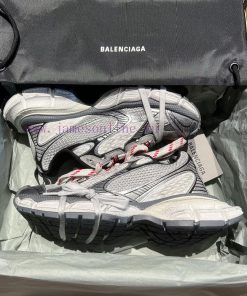 Top Balenciaga 3xl mesh old lace up low top dad shoes gray silver. The exterior design of thkmikkt1w