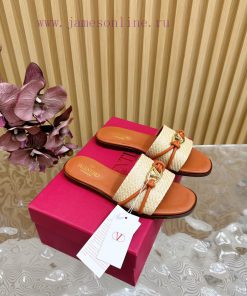 -- New Warren——————2024 Top Quality Valentino Woven Slippers with Exquisite Texture ️ Very eraggrywi