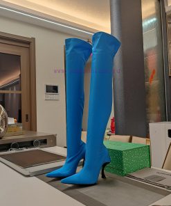 Balenciaga's new brand's flagship product in 2024 is the unique bow shaped high heel, with tej7mtbsz