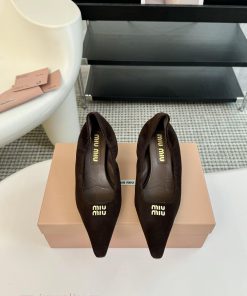 Short and shortMiu Miu 24ss autumn and winter Blok small square toe loafersThis Brock shoe fa7hjfvhl