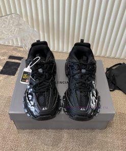 Balenciaga 3.0 Track Logo GraffitiOutdoor Concept Retro Dad Shoes Synchronous Packaging Origihg7fo77