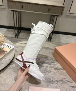 Purchasing gradeMiu Miu 25ss Spring/Summer New Fashion Show Miu Miu De Xun Casual BootsThe dp7aig0uj