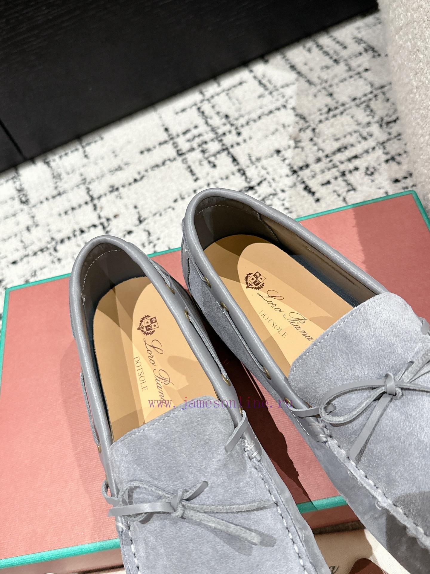 Top Men's StyleLoro Piana 25/Latest Men's Casual Bean ShoesThe upper of the shoe is made of gw9embrr - Image 10