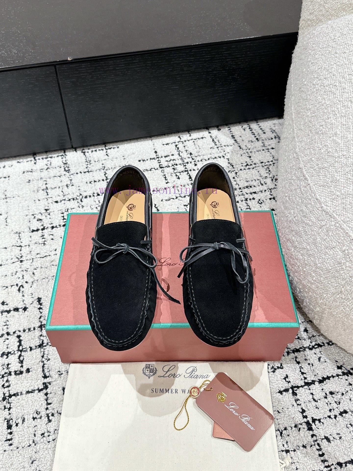 Top Men's StyleLoro Piana 25/Latest Men's Casual Bean ShoesThe upper of the shoe is made of hzfzy0a8 - Image 2