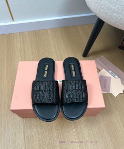 MiuMiu Miu | 2024 ˢˢMiu Home 2024 Spring/Summer New Products Latest Explosive Letter Logo Sl54si667a