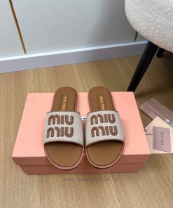 MiuMiu Miu | 2024 ˢˢMiu Home 2024 Spring/Summer New Products Latest Explosive Letter Logo Slzyflhgmg