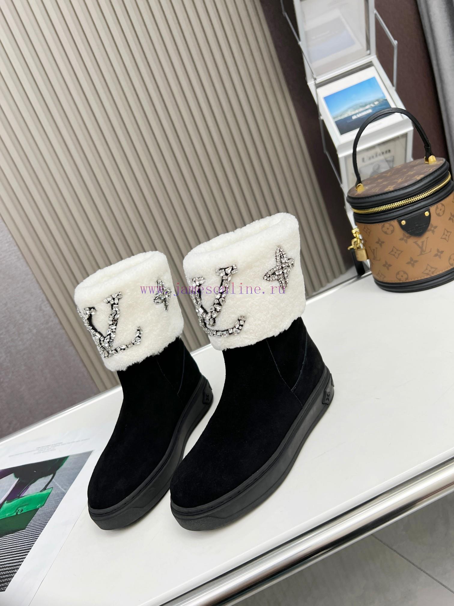 p. Classic Lv snow boots are made of handmade patchwork fabric, and each pair of shoes consu6muuzj3h