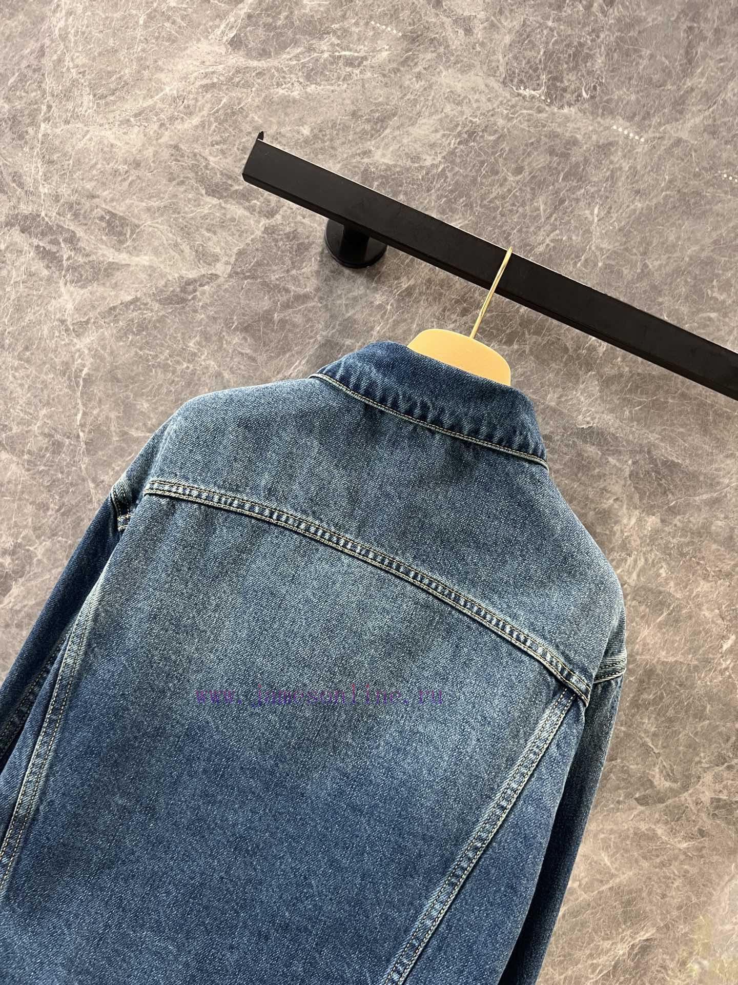 ZW61069 Miumi * 25Ss Spring/Summer New Intelligent Molecular Academy Style Pattern Splicing Cow gbwif44n - Image 6
