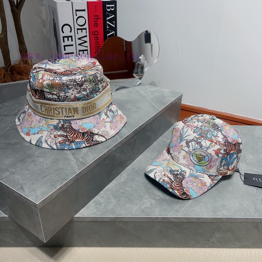 DIOR Dior 🧢 The official website has released a new version of the D family fisherman hat, d7142axy - Image 10
