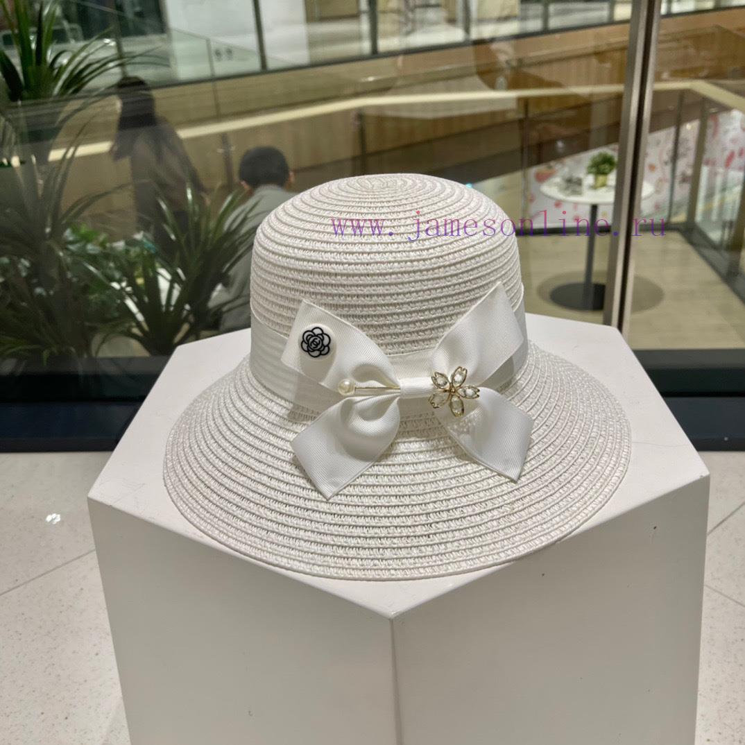 Chanel socialite style straw hat, sun hat, beach straw hat, essential item for goddesses, ble689k3ys - Image 2