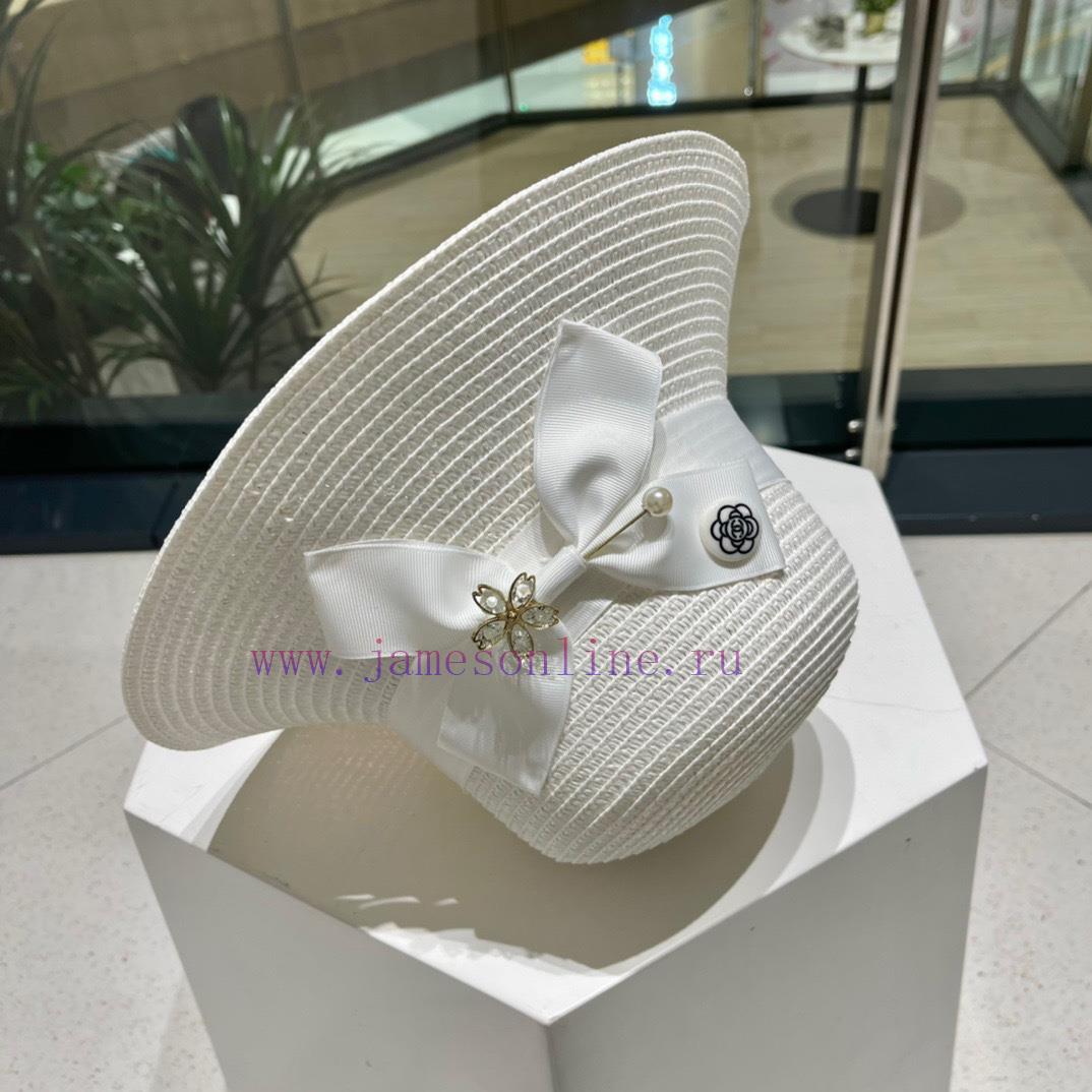 Chanel socialite style straw hat, sun hat, beach straw hat, essential item for goddesses, ble689k3ys - Image 7