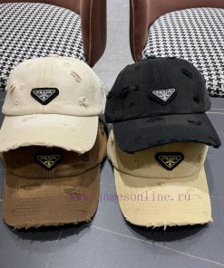 Prada's new baseball cap for spring and summer 2024 has a strong sense of design and is refr5ovgo3cm
