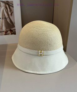 Hermes new straw hat, sun hat, fisherman hat, head circumference 57cmcyna2lpj