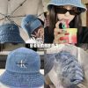 CK official website one-on-one embroidered fisherman hat1rh8ctwl