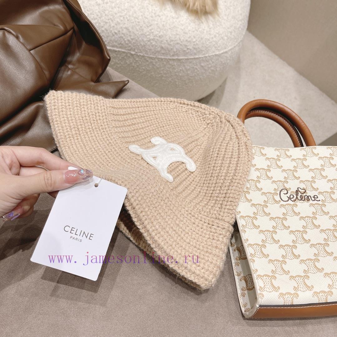 𝐂𝐞𝐥𝐢𝐧 * Popular explosive 𝐋𝐢𝐬𝐚 Same styleTriumphal Arch/Letter Knitted Woolen Fisherman's Haitdrkq40 - Image 4