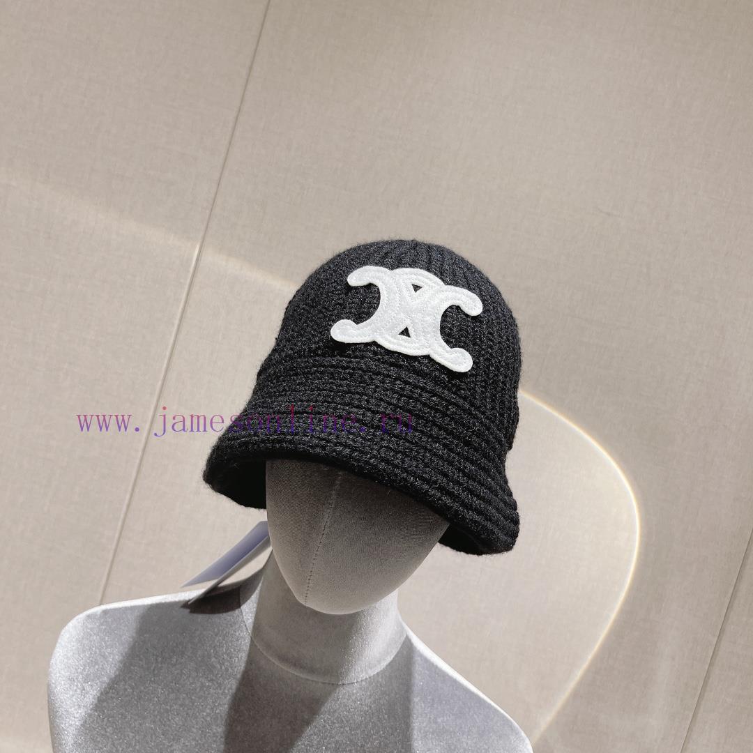 𝐂𝐞𝐥𝐢𝐧 * Popular explosive 𝐋𝐢𝐬𝐚 Same styleTriumphal Arch/Letter Knitted Woolen Fisherman's Haitdrkq40 - Image 6