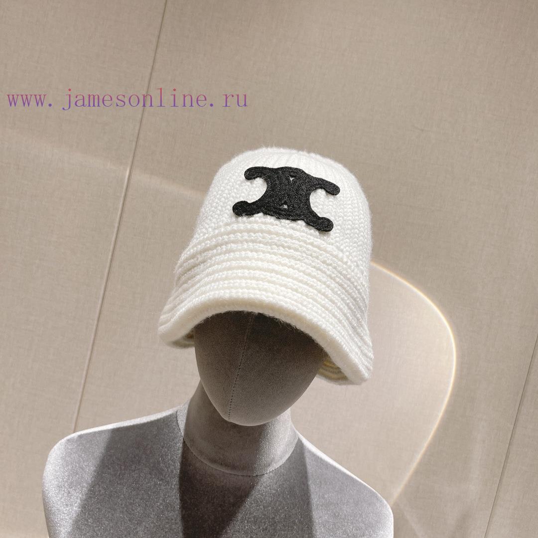 𝐂𝐞𝐥𝐢𝐧 * Popular explosive 𝐋𝐢𝐬𝐚 Same styleTriumphal Arch/Letter Knitted Woolen Fisherman's Haitdrkq40 - Image 7