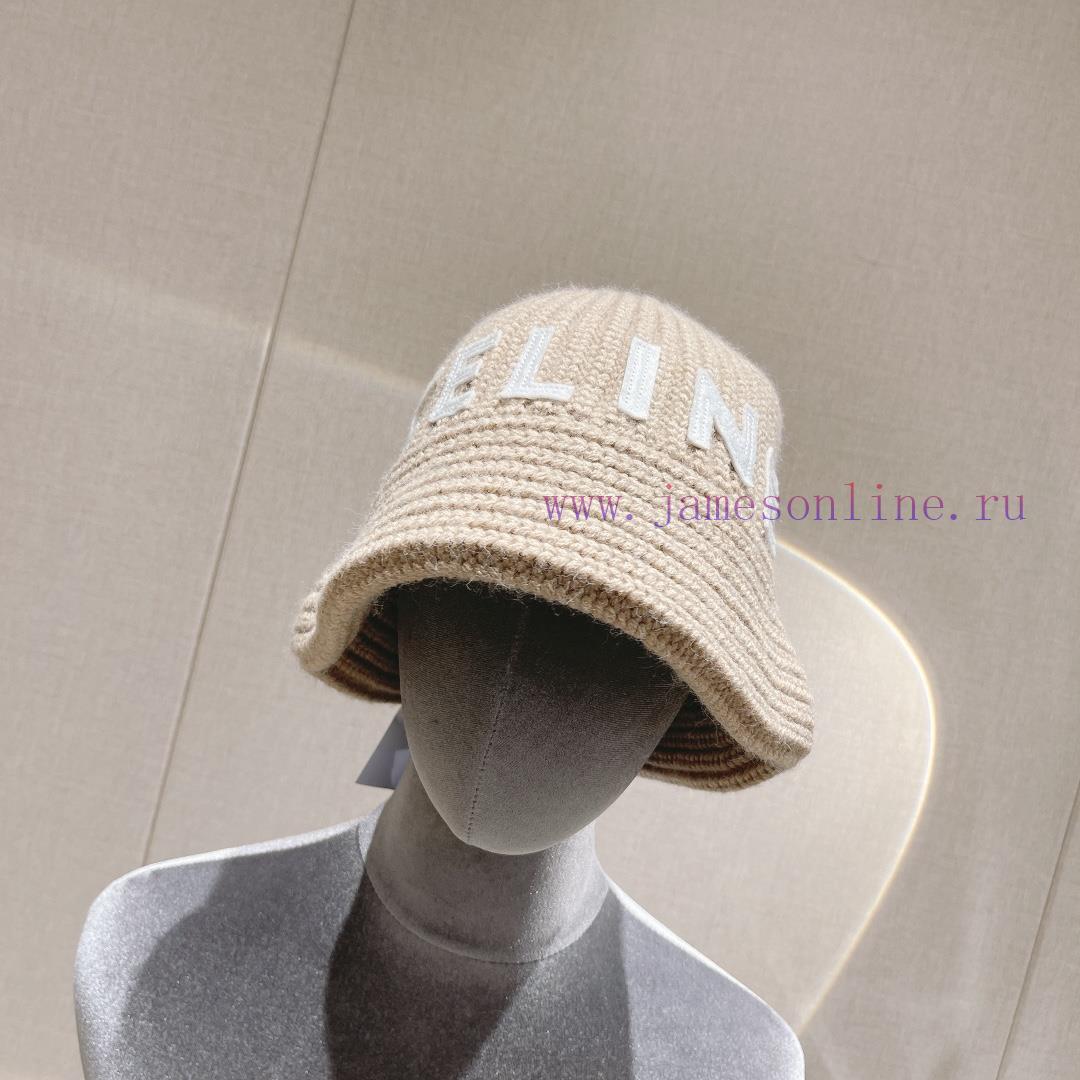 𝐂𝐞𝐥𝐢𝐧 * Popular explosive 𝐋𝐢𝐬𝐚 Same styleTriumphal Arch/Letter Knitted Woolen Fisherman's Haitdrkq40 - Image 9