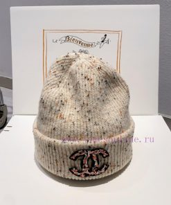 Chanel camouflage wool hat, wool knitted hat5xxia0ax