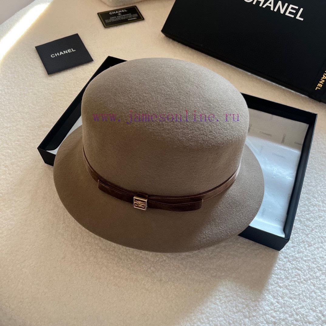 Celine's new autumn and winter woolen basin hat, made of 100% wool fabric, wool top hat, witdgzy0gr0