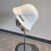 Miumiu lamb wool fisherman hat, autumn and winter style top hat, foldable, head circumferenct9c2vc6m